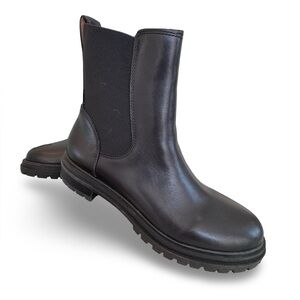 Madewell Chelsea Black Leather Ankle Boots Mens SZ 11